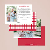 "Dancing Valentine" - Valentine's Day Cards in Cotton Candy by Yaling Hou Suzuki - Back of Card Options