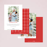 "Minimal Mod" - Valentine's Day Cards in Berry by JoAnn Jinks - Back of Card Options
