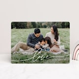 "Love Linear" - Valentine's Day Cards in Snow by Melanie Severin - Front