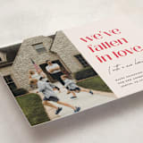 "Valentine Move" - Valentine's Day Cards in Cream by Erica Krystek - Detail