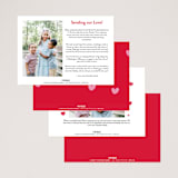 "Glow Bright" - Valentine's Day Cards in Candy by Lindsay Megahed - Back of Card Options