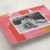 "lovely painting" - Valentine's Day Cards in Flamingo by Sumak Studio - Detail