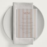 "Ambrosial" - Vellum Menus in Sunset by Pixel and Hank - In Use