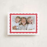 "scallop edge" - Valentine's Day Cards in Crimson by Sara Hicks Malone - Front