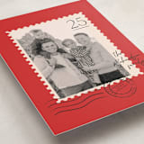 "Postage" - Valentine's Day Cards in Rouge by Jennifer Lew - Detail