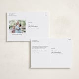 "Our Little" - Valentine's Day Cards in Dove by Snow and Ivy - Back of Card Options