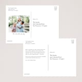 "Love Linear" - Valentine's Day Cards in Snow by Melanie Severin - Back of Card Options