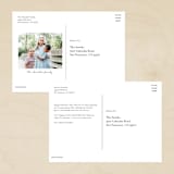 "Valentine Floral" - Valentine's Day Cards in Cookie Dough by Susan Moyal - Back of Card Options