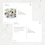 "Love Collage" - Valentine's Day Cards in Scarlet by Benita Crandall - Back of Card Options
