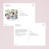 "Abstract xoxo" - Valentine's Day Cards in Fruit Salad by Hudson meet Rose - Back of Card Options