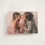 "The Little Valentine" - Valentine's Day Cards in Marshmallow by Sarah Cohn - Front