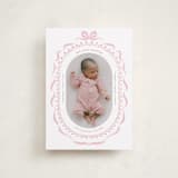 "delicate ribbon" - Valentine's Day Cards in Ballet Slipper by Paula Pecevich - Front