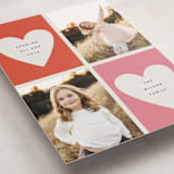 "Double Hearts" - Valentine's Day Cards in Strawberry by Kelly Watkins - Detail