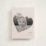 "minimal" - Valentine's Day Cards in Rose by Sumak Studio - Front