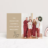 "Holiday Anytime" - Valentine's Day Cards in Latte by Louise Kay - Front