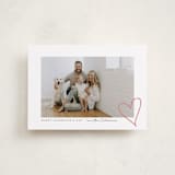 "Corner Heart" - Valentine's Day Cards in Opal by Emily Betts - Front