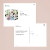 "Dancing Valentine" - Valentine's Day Cards in Cotton Candy by Yaling Hou Suzuki - Back of Card Options