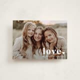 "love period" - Valentine's Day Cards in Cotton by Stacey Meacham - Front