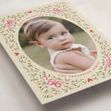 "Corner Bow Frame" - Valentine's Day Cards in Latte by Jackie Crawford - Detail