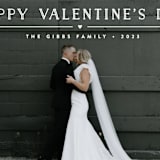 "Height of Happiness" - Valentine's Day Cards in Snowfall by Carolyn MacLaren - Detail