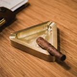 "Brass Ashtray" - Vanity Trays and Dishes in brass by Roarcraft