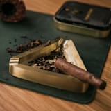 "Brass Ashtray" - Vanity Trays and Dishes in brass by Roarcraft
