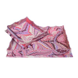 "Nesting Scalloped Hand-Marbled Trays in Florentine Pink - Large" - Vanity Trays and Dishes in pink by Inner Child