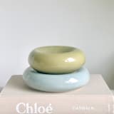 "Raindrop Catchall" - Vanity Trays and Dishes in blue by Cloude Made