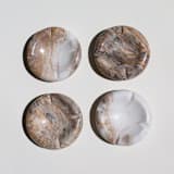 "The Parmatile Shop X MAISON ROGUE Rizes Ashtray" - Vanity Trays and Dishes in beige by the parmatile shop