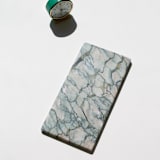 "Marble Vanity Tray (ANTIQUE ROQUEFORT)" - Vanity Trays and Dishes in blue by the parmatile shop