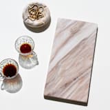 "Marble Vanity Tray (CAPPUCCINO)" - Vanity Trays and Dishes in brown by the parmatile shop