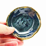 "Cove Blue Dish" - Vanity Trays and Dishes in blue by Jayne Alfieri