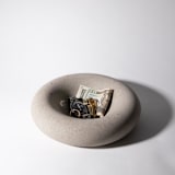 "Bubble Catch All (Large) - Natural Terrazzo" - Vanity Trays and Dishes in natural by Pretti.Cool