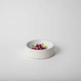 "4" Catch-All: White Terrazzo" - Vanity Trays and Dishes in white by Pretti.Cool