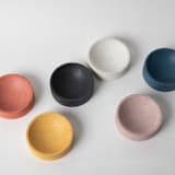 "5" Catch-All: Black Terrazzo" - Vanity Trays and Dishes in black by Pretti.Cool