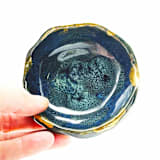 "Cerulean Sea Dish" - Vanity Trays and Dishes in blue by Jayne Alfieri