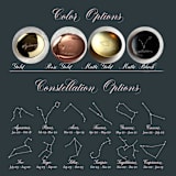 "Engraved Jewelry Dish Constellation" - Vanity Trays and Dishes in multicolorassorted-colors by Charlotte Noordzij