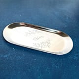 "Engraved Jewelry Dish Flower" - Vanity Trays and Dishes in multicolorassorted-colors by Charlotte Noordzij