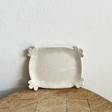 "Corner Frills Tray" - Vanity Trays and Dishes in white by Sidney Field