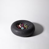 "Bubble Catch All (Small) - Black Terrazzo" - Vanity Trays and Dishes in black by Pretti.Cool