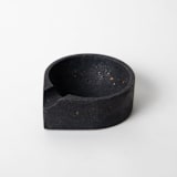"Cigar Ashtray - Black Terrazzo" - Vanity Trays and Dishes in black by Pretti.Cool