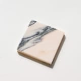 "Marble Pedestal (LA NUIT NUDE)" - Vanity Trays and Dishes in beige by the parmatile shop