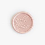 "With Love in Champagne | Saffron Avenue x Artisaire (pack of 25)" - Wax Seals, Pack of 25 in champagne by Minted - Wax Seal Front
