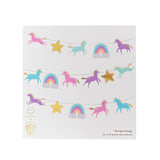 "Magical Unicorn Thingamajigs - Set of 16" - Banners and Garlands in multicolor by Jollity and Co