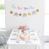 "Magical Unicorn Thingamajigs - Set of 16" - Banners and Garlands in multicolor by Jollity and Co