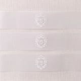 "White Ink Custom Monogram Belly Bands 2 x 12 inches for 5 x 7 Invitations (Set of 25)" - Belly Bands in white by Caroline Russo