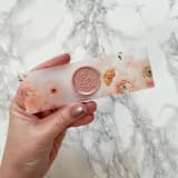 "Blush Floral Vellum Belly Bands for Wedding Invitations 1.5" (25 pack)" - Belly Bands in multicolor by Carley Zuercher