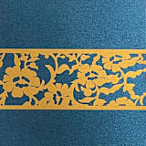 "Laser Cut Belly Band, Grace Pattern in Antique Gold, Set of 25" - Belly Bands in gold by Artifacture