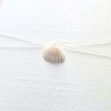 "Linen Thread and Seashell Belly Band- Customizable Thread Color- Set of 25" - Belly Bands in multicolor by Inkspiringletters