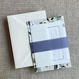 "Wisteria colored translucent vellum belly band for 5x7 inch Invitation | Pack of 10" - Belly Bands in purple by Ivory Invitations